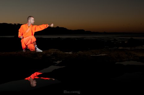 Kung fu move Helio Barreto