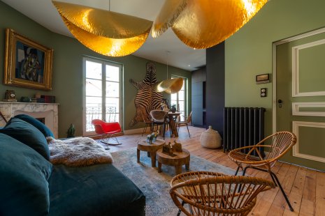 Le Saint Laurent immobilier décoration intérieure propriété Vichy architecte Hervé Delouis