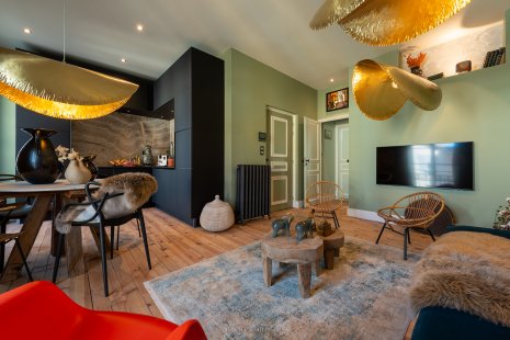 Le Saint Laurent immobilier décoration intérieure propriété Vichy architecte Hervé Delouis