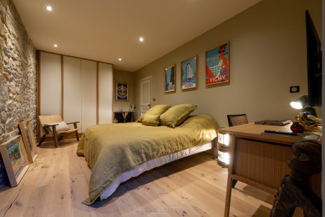 Le Saint Laurent immobilier décoration intérieure propriété Vichy architecte Hervé Delouis