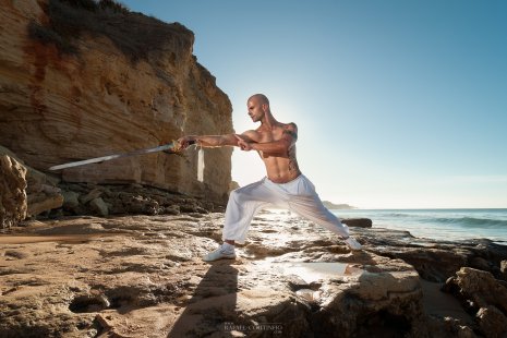 kung fu plage Helio Barreto