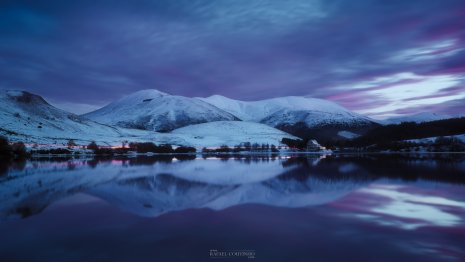 Lac de Guéry avant la nuit