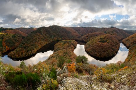 méandre queuille sioule automne Auvergne