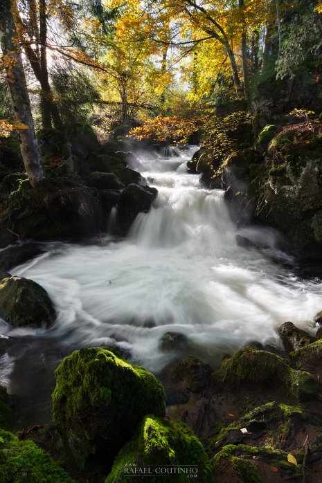 cascade Chilloza Couze-Pavin Auvergne automne