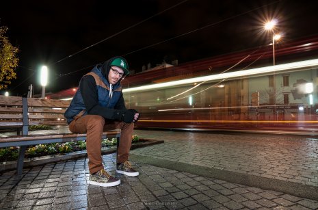 Portrait tramway & Allan Beaulieu Clermont-Ferrand