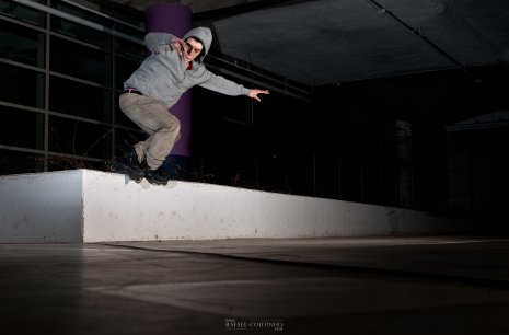 roller freestyle Adrien Franklin Goujon back savannah