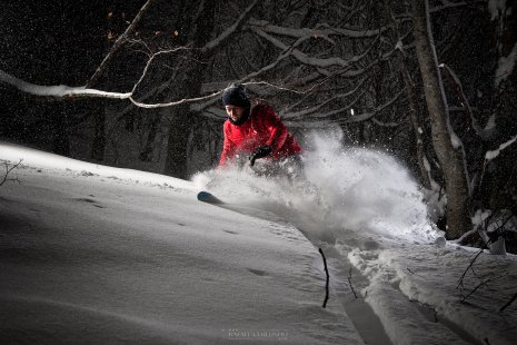 ski freeride forêt David Peyrou