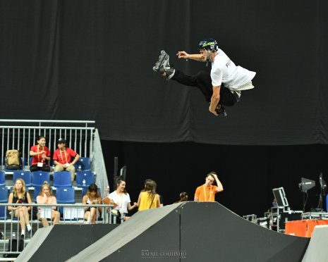 Roller freestyle 540 liu kang Jérémy Mélique WRG 2019 équipe de France