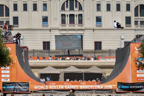 Half pipe skateboard Edouard Damestoy WRG 2019 équipe de France