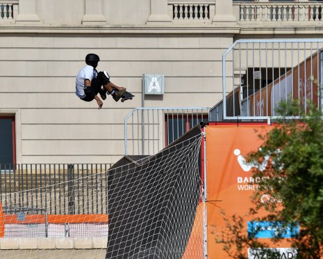 Half pipe skateboard Edouard Damestoy WRG 2019 équipe de France