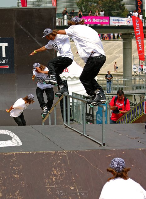 roller freestyle Adrien Anne switchup FISE