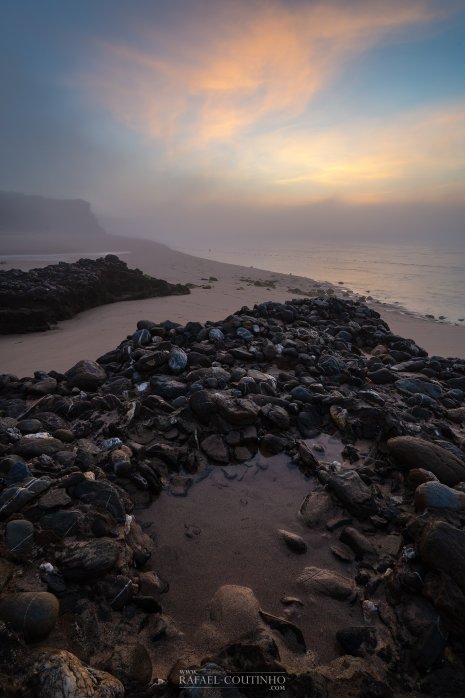 lever de soleil plage Vilanova de Milfontes Portugal