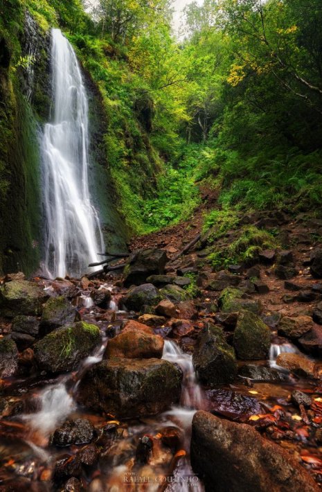cascade de la Pérouse vallée de Chaudeffour Auvergne