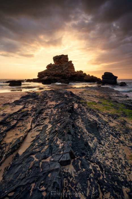 plage Castalejo coucher de soleil Portugal Algarve