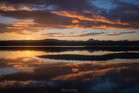 Coucher de soleil Chaîne des Puys