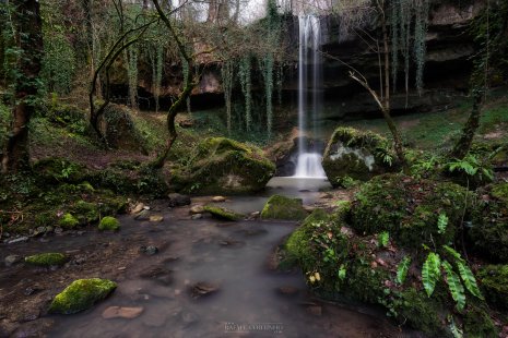cascade raquette Quayres Auvergne