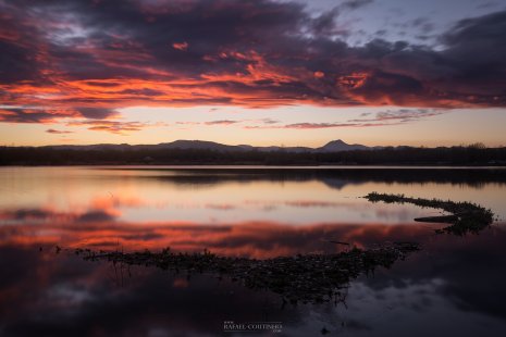 Coucher de soleil Chaîne des Puys