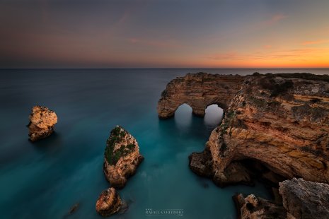 Marinha coucher de soleil Portugal Algarve