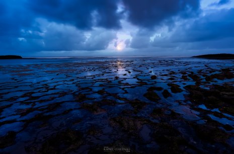 lune plage Vilanova de Milfontes Portugal