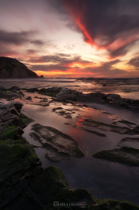 plage Castalejo Portugal coucher de soleil Algarve