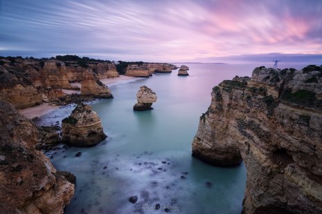 Lever de soleil Marinha Portugal Algarve